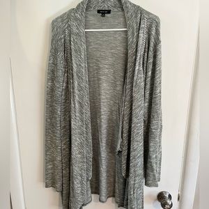 Women’s 1X Gray Cardigan